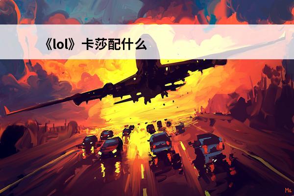 《lol》卡莎配什么辅助？(lol卡莎搭配什么辅助)