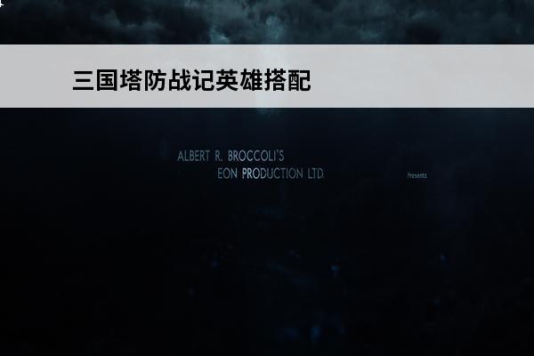 三国塔防战记英雄搭配(航海战记英雄搭配)
