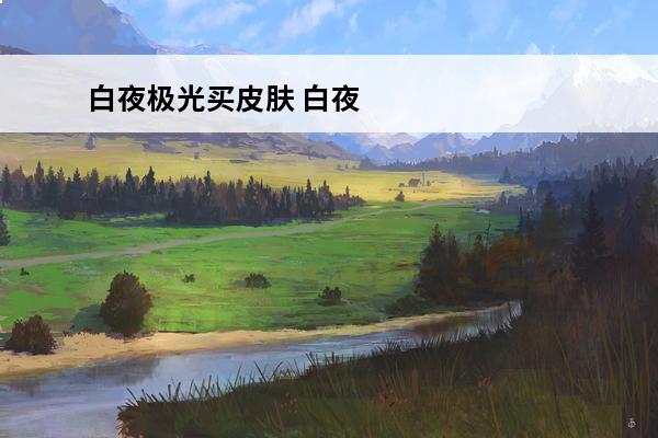 白夜极光买皮肤 白夜极光 白夜极光最高几星？