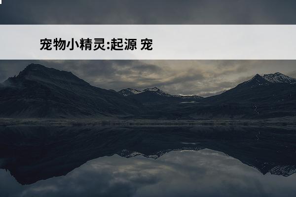 宠物小精灵:起源 宠