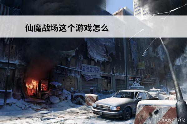 仙魔战场这个游戏怎么