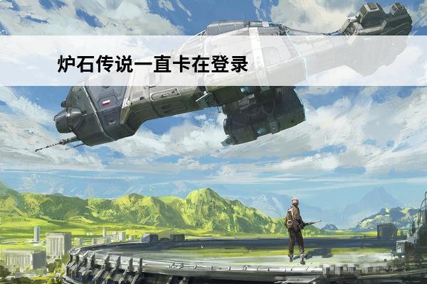 炉石传说一直卡在登录