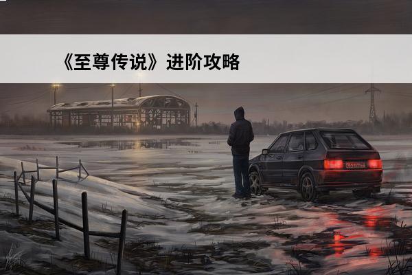 《至尊传说》进阶攻略