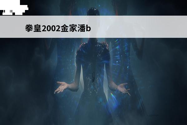 拳皇2002金家潘b