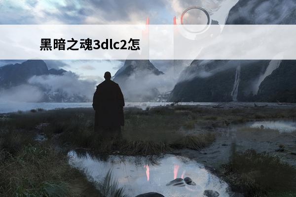 黑暗之魂3dlc2怎
