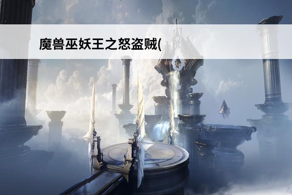 魔兽巫妖王之怒盗贼(
