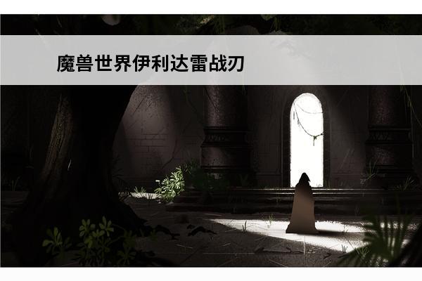 魔兽世界伊利达雷战刃