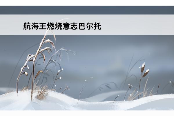 航海王燃烧意志巴尔托洛梅奥技能搭配 航海王燃烧意志巴尔托洛梅奥技能搭配攻略