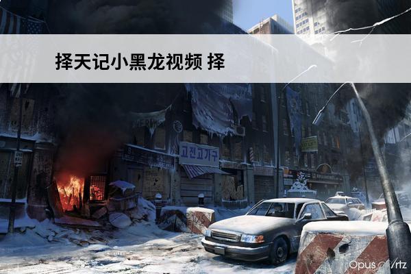 择天记小黑龙视频 择