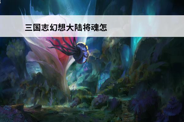 三国志幻想大陆将魂怎