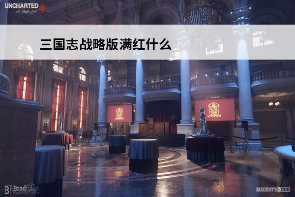 三国志战略版满红什么
