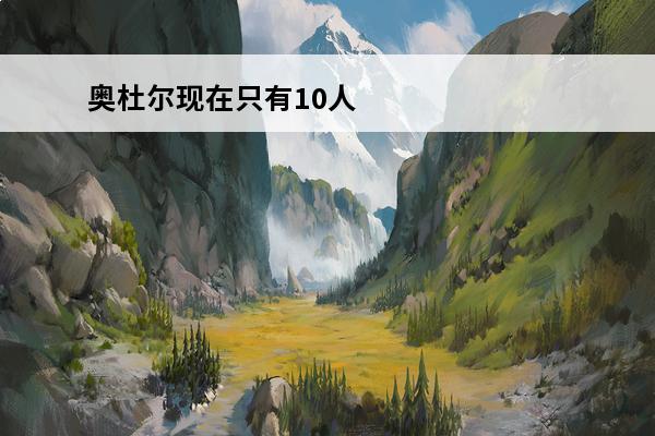 奥杜尔现在只有10人模式了吗 10人奥杜尔配置