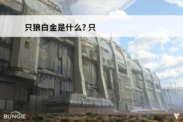只狼白金是什么? 只狼白金什么意思