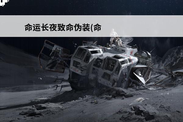 命运长夜致命伪装(命