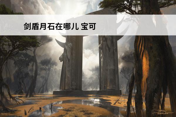 剑盾月石在哪儿 宝可